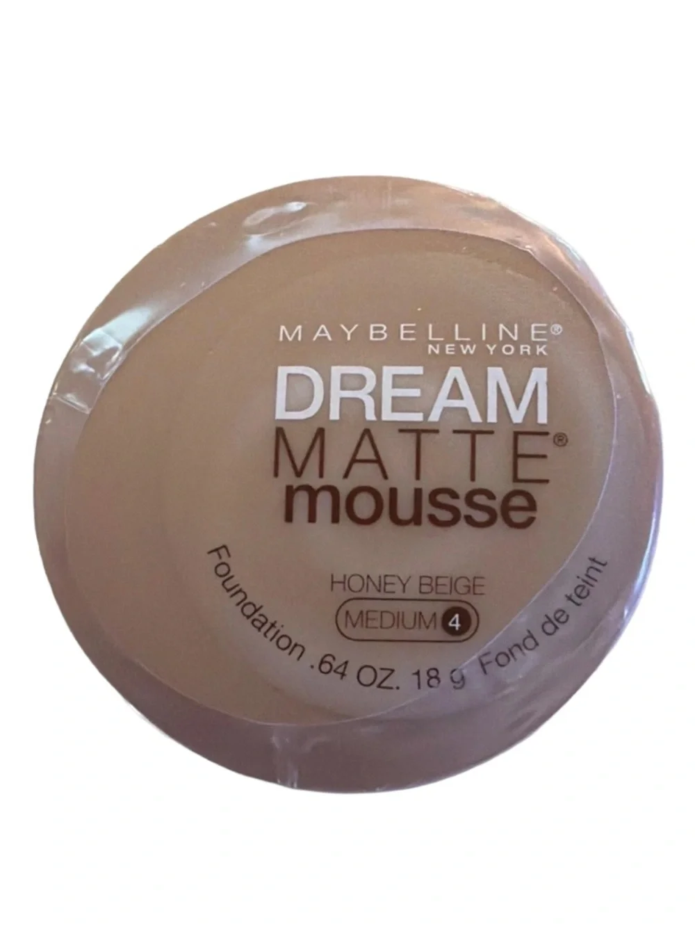 Maybelline Dream Matte Mousse Foundation - Honey Beige (Medium 4) - Picture 1 of 2